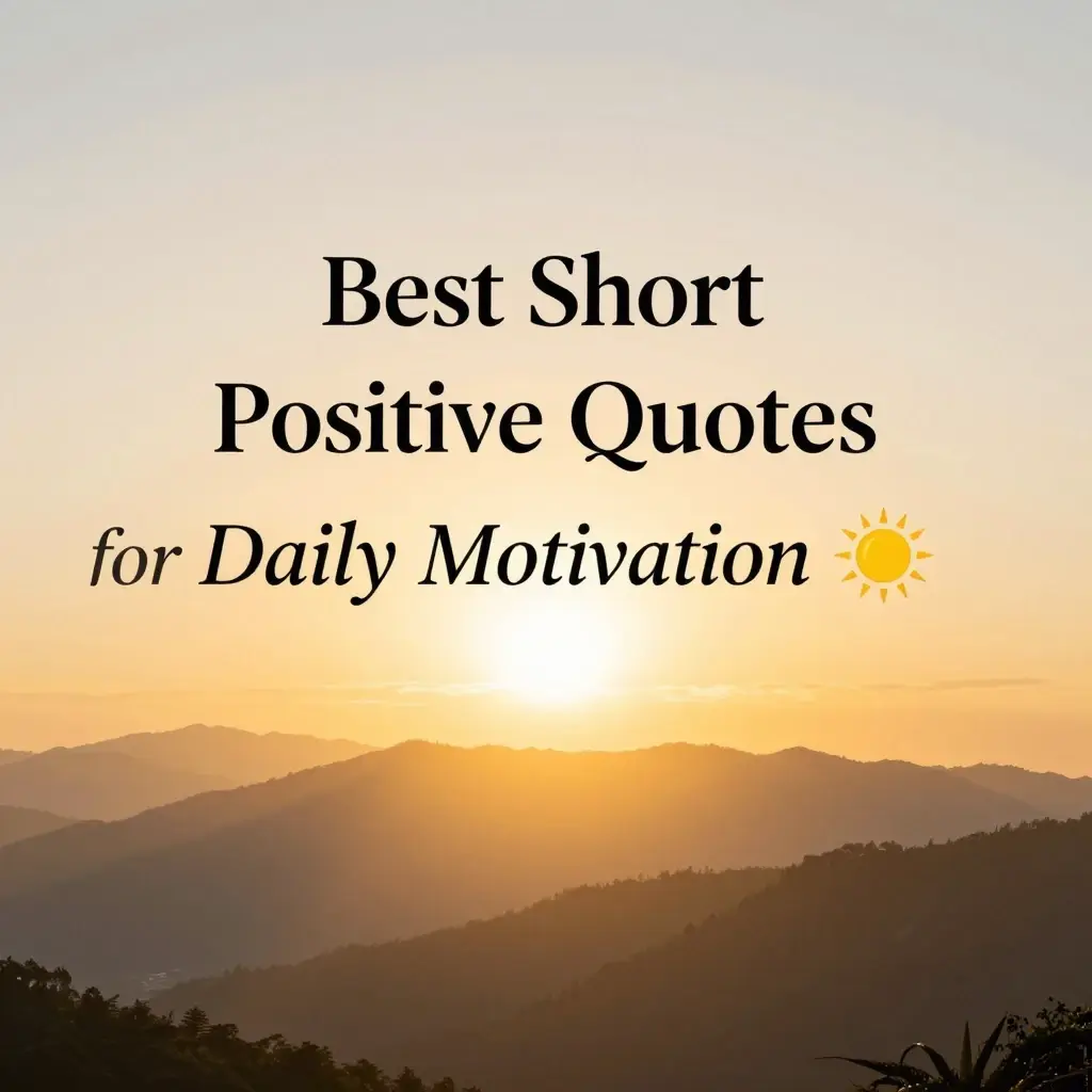 short positive quotes