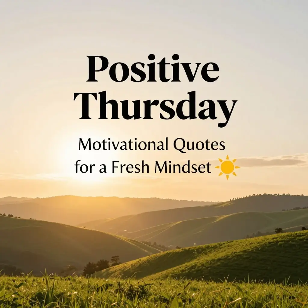 thursday motivational quotes