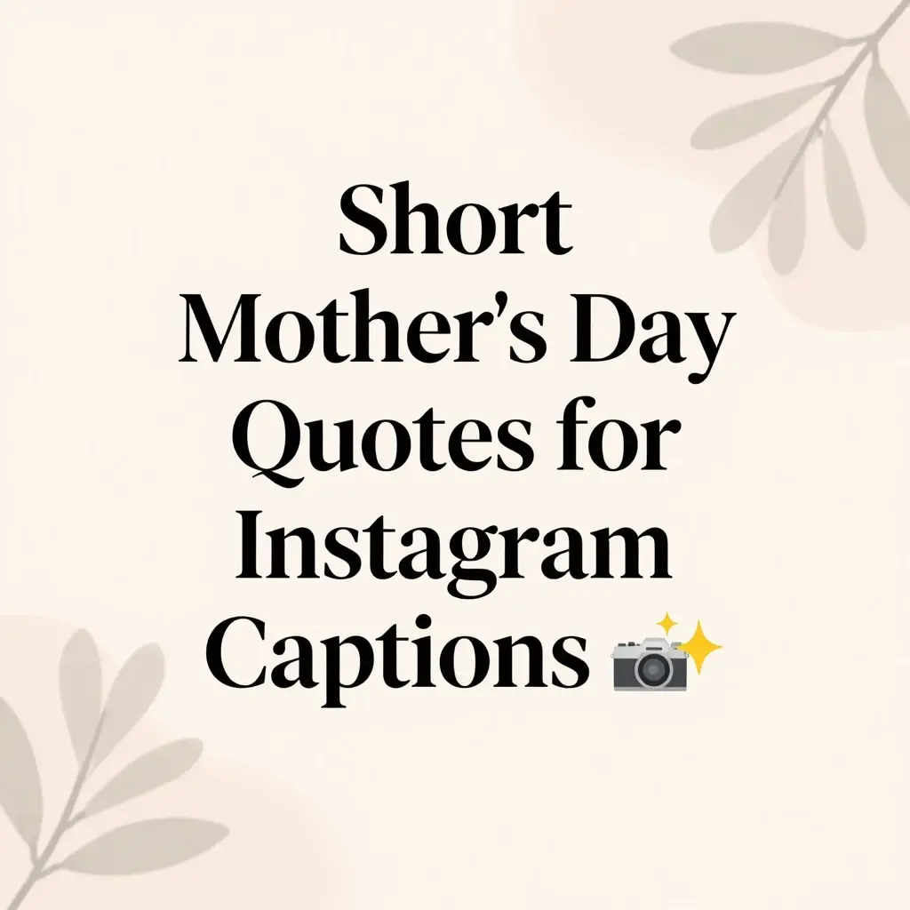 mother's day quotes